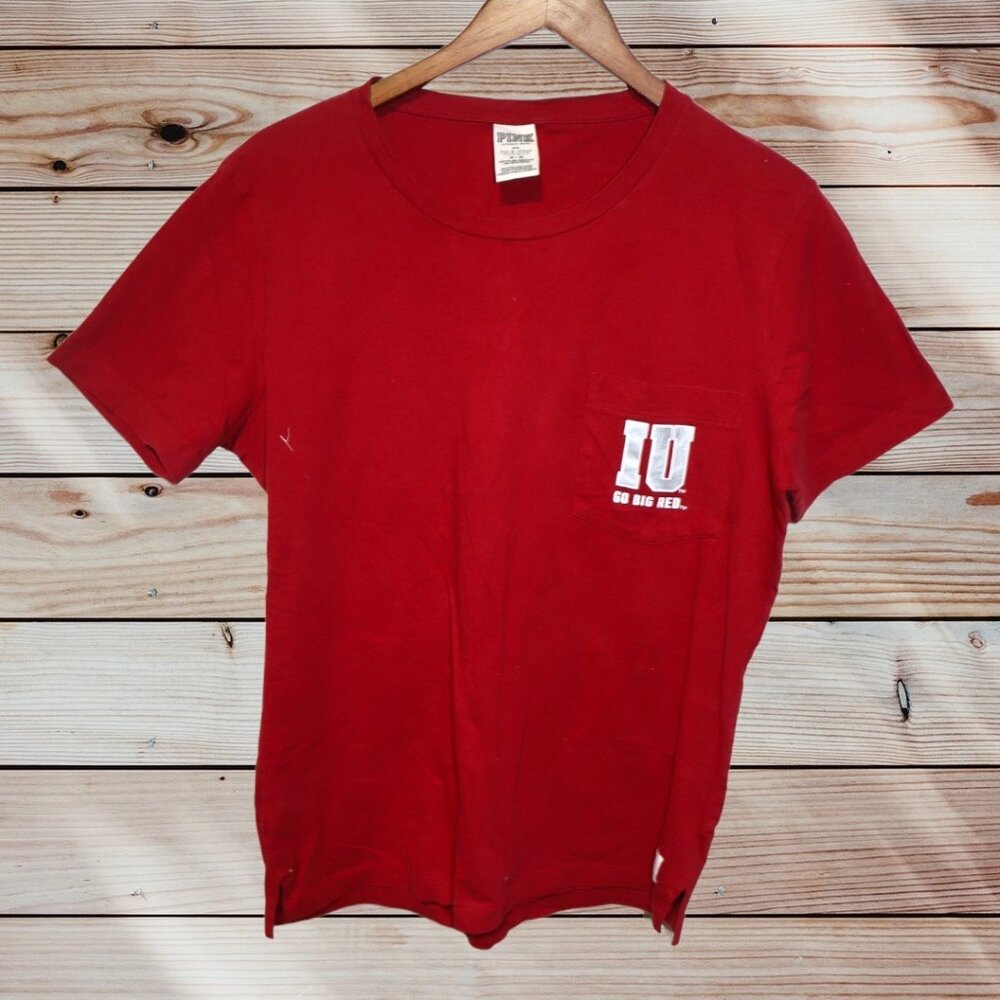 Indiana University Victoria’s Secret PINK T-Shirt Size Medium